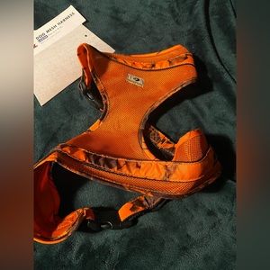 Blaze Orange Dog Harness NEW